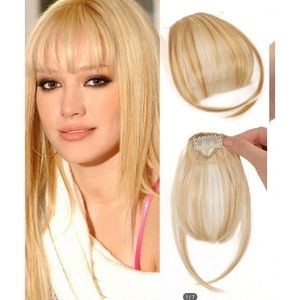 Synthetic Blond Bangs set of 3